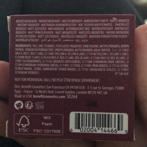 Benefit Cosmetics Hoola Bronzer - Picture 3 of 5